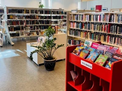 Bibliotekrommet på Hjelmeland