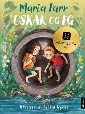 Omslag: "Oskar og eg : : alle plassane vi er : roman" av Maria Parr